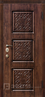 Фото «Коричневая дверь МДФ винорит №14»